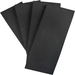 창고용 초자가 접착 EVA 폼을 부풀리기 위한 Tigsport 차고 벽 보호대 검은색 차량 도어 범퍼 가드(4팩