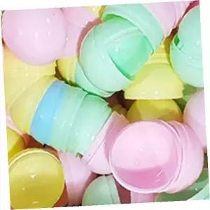 뽑기캡슐 반투명 파스텔 컬러 이벤트용 추첨 동그란 플라스틱 파티용품 모임 행사