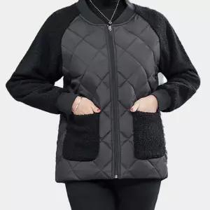 깔깔이 방한 퀼팅 아우터 점퍼 뽀글이 자켓