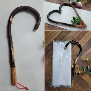 차마니코리아 마눌지압봉 천연나무 갈고리 어깨 지압봉 안마기 지압기 물음표 경락 혈점 휴대용 마사지기