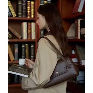 벨류엣 VALLUAT Mude bag Dark Brown