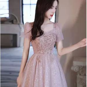 파티용드레스 유색 연주복 드레스 파티용 46kg 핑크 연말