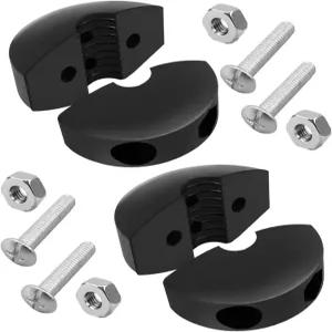 스프링 구동 에어 호스 릴용 3/8인치 릴 고무 스토퍼 교체 부품 2개 0.57인치에서 0.63인치 호스용 조절