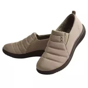 여성 겨울 퀼팅 포근 신발 털슬립온 캐주얼 슈즈