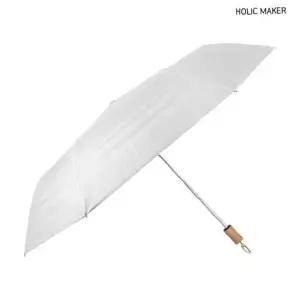 홀릭메이커 여자 3단 양우산 HODR040 체크 수동 양산