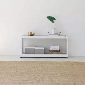 견고한 안전성 철제선반 2단 가로 100 높이 450 선반