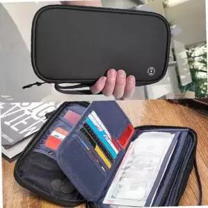 여권 카드 지폐 동전 여행 필수 가방 크로스 케이스