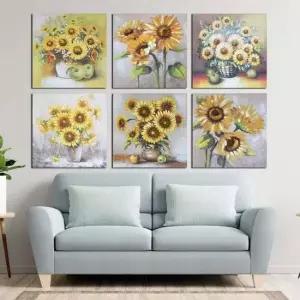 해바라기벽장식 해바라기 액자 모음 풍수그림 거실 유화