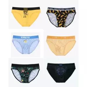 예스호랑이표범바나나스마일 남성 삼각팬티 특가6종택1 YSMPZ952 1644268
