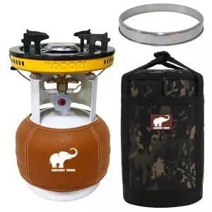 드림레저 휴대용 캠핑 해바라기 가스 강염 그리들 버너 세트 코돌이탱크 3kg LPG 가스통