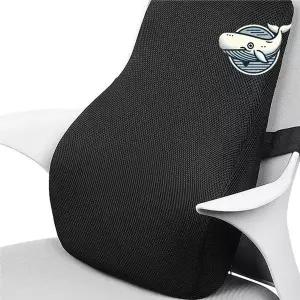 [골드스마일]안전한 메모리폼 허리쿠션 차량 의자 등받이