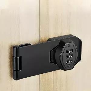 비밀번호 도어락 경첩 안전 잠금장치 서랍장 장식장 케비넷 락커룸 자물쇠