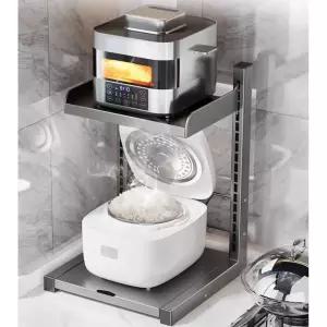 밥솥 슬라이딩 선반 주방다이 밥통 렌지대 높이조절 주방