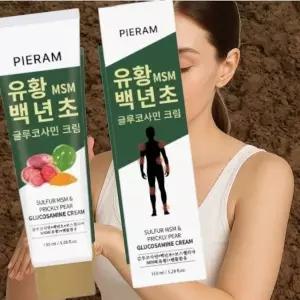 1+1 유황MSM 백년초 글루코사민 크림 ( MSM유황 글루코사민 백년초 보스웰리아 멘톨 ) + 사은품증정