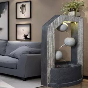 실내 분수 흐르는물 인테리어 연못 거실 폭포 미니대