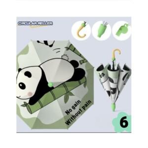 자외선 차단 UPF50+ 귀여운 어린 방수 우산