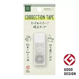 미도리 XS 컴팩트 미니 수정테이프 5mm 화이트 휴대용 사무용 학용품 화이트
