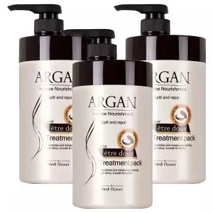 메디플라워 아르간 모발복구 집중케어 에트투스 트리트먼트 헤어팩 1L 3개