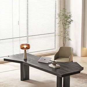 511 리빙 다이닝 이형 디자이너 사무실 우드 tab