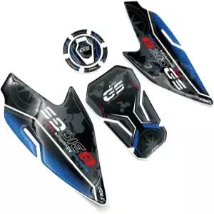 모터바이크 탱크 프로텍터 패드 스티커 모터사이클 5D 탄소 섬유 데칼 액세서리 B M W G310GS 어드벤처