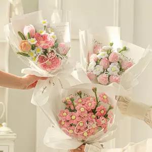 동영상 모루꽃다발 만들기 선물 토끼 인형