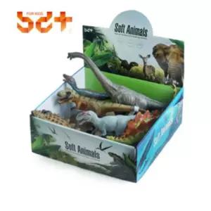 말랑말랑 소프트 공룡 모형 피규어 9종 세트 유아 완구 미니어처 장난감 어린이집 교육용 역할 놀이 미니어