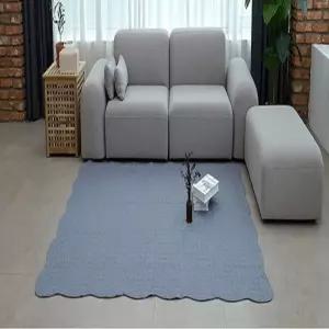 고급 스프레드 거실카페트 특대형카페트 그레이200X230 극세사카페트