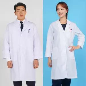 여름 의사가운 화이트 의료용가운