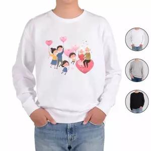 [하프클럽/알티피아]맨투맨 전색상 가정의달 행복한가족 a4 프린트셔츠