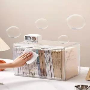 아크릴 책장 투명 인테리어 다용도 틈새 진열대