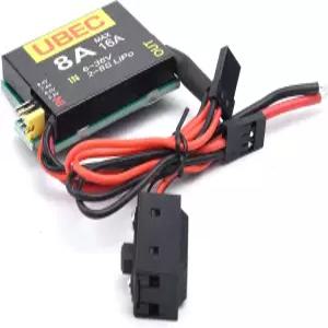 RC 카 픽스 윙 비행기 로봇 암을 위한 레디토스키 UBEC-8A 2S-8S 6-36V 8A BEC 5.2V/6.0V/7.4V/8.4V 서보
