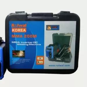 로웰 인버터 아크용접기 소형 MMA-200m 단상220V 홀더3m 어스2m