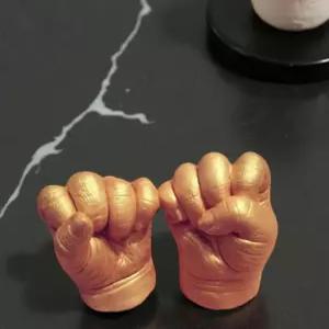 신생아 발 도장 키트 아기의 손 발을 예쁜 추억으로