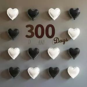 300일 셀프 촬영 아기 소품 본아트 기념일 성장 사진