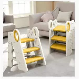 아기 침대 계단 발판 디딤대 발받침 접이식 안전 가드 스텝