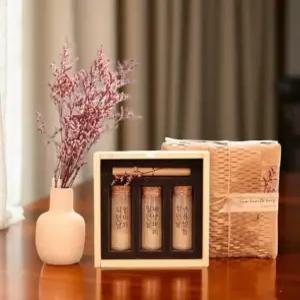 신생아 배꼽 출산 추억 기념품 아기 탯줄 보관함 보관병 유리병+보관함 세트