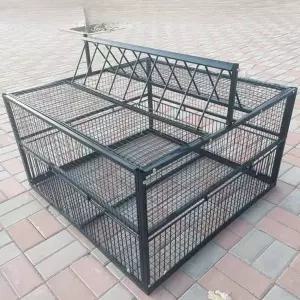 비둘기 포획틀 케이지 트랩 조류 까치 덫 철장 철망 야생 퇴치망 프레임 일반 참새 새퇴치