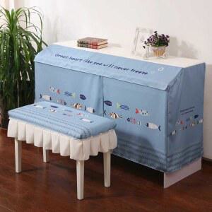 건반악기 SR-FH60블랙 피아노커버+싱글스툴커버 전자피아노 풀커버 커버 88키 연습용