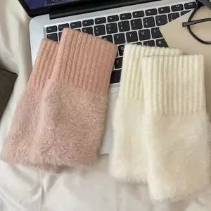 겨울 키보드 밍크 핸드 워머 토시 핸드워머 핑거리스장갑 겨울팔토시