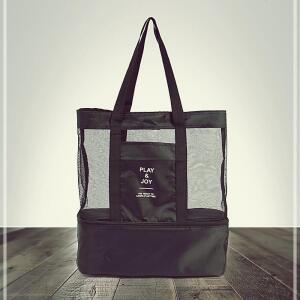 [2개구성] 워터썸 방수 메쉬백 여름 운동 물놀이 비치백 에코백 GHWB97377