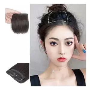 옆머리가발 여성 정수리 인모 부분 가발 10cm 1P 볼륨 빗살핀 206723