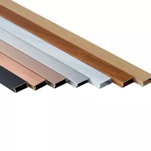 쿼터 몰딩 118인치 바닥 마감 인테리어 접착 트림