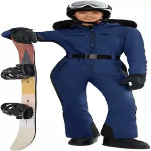 유시파이 여성 스키복 원피스 스노우수트 원시 방수 방풍 스키 재킷 스노보드 스포츠 슬림 점프슈트