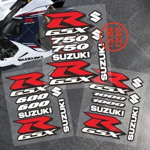 비닐 스즈키 GSXR 스티커 데칼 600 750 로고 세트 R 탱크 엠블럼