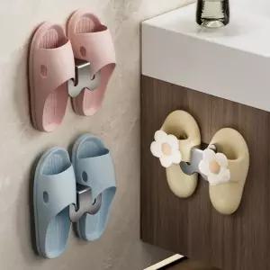 무타공 화장실 슬리퍼 걸이 거치대 욕실실내화걸이 슬리퍼꽂이