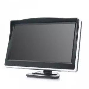 차량용 거치형 모니터 자동차 대각12.7cm5형 TV형