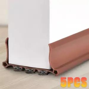 샷시부속 창문 부품 음소거 도어 하단 씰링 스트립 절연 접착제 모기 양모 침실 방음