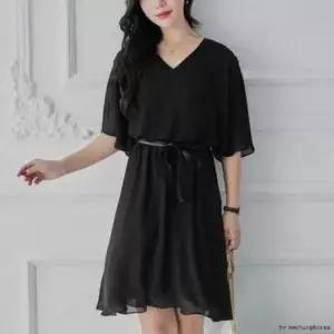 시그니처 쉬폰 걸 시스루소재 롱 린넨 셔츠 마 WFLMSTM