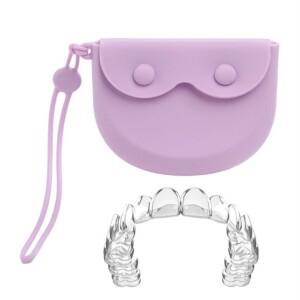 실리콘 치열 교정기케이스 투명교정 인비절라인 보관함 치아유지장치 교정기통 틀니 통 열탕소독가능