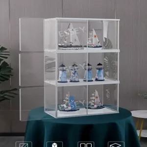 60cm 장식장 피규어장 아크릴 진열장 전체 80cm 특대형 케이스 쇼케이스